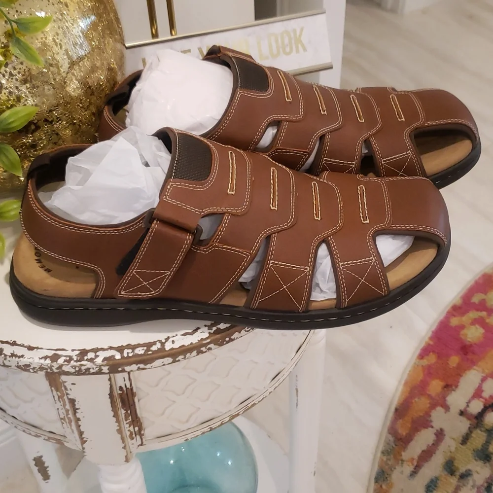 Dockers Mens Casual Searose Fishermans Sandals SZ 15M - Picture 2 of 8
